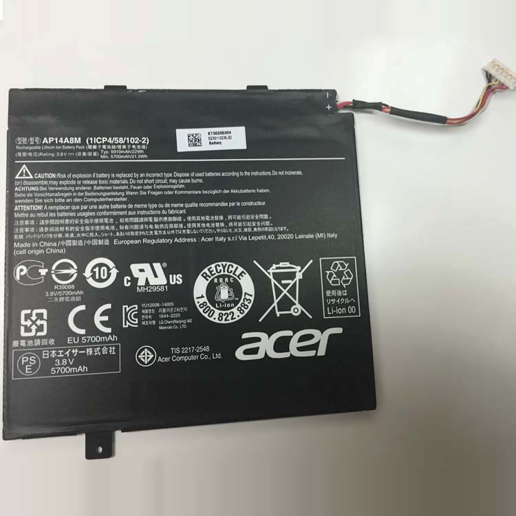 Acer Aspire Switch 10 SW5-011 … accu
