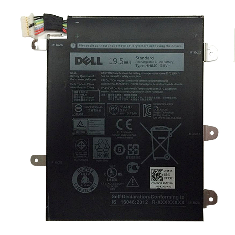 Dell HH8J0 Tablet Series Built… accu