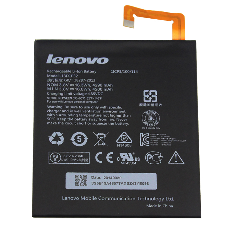 Lenovo Ideapad A8-50 A5500… accu